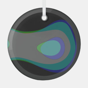 Night 1059 glass tree decoration