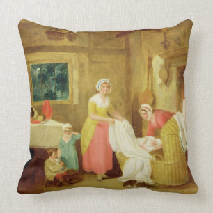 Night, 1799 (oil on canvas) (see 127218-220) cushion