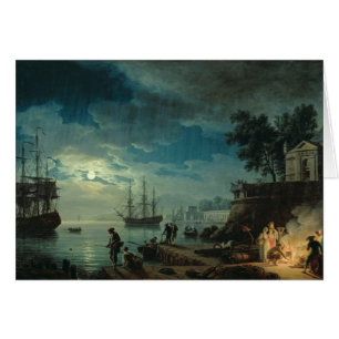 Night: A Port in the Moonlight, 1748