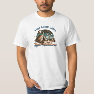 Night Adventure camping group T shirt