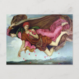 Night and Sleep by Evelyn de Morgan Postcard