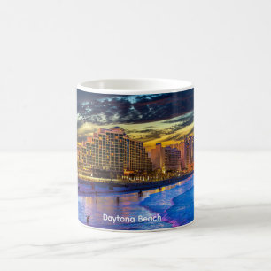 Night at Daytona Beach Coffee Mug