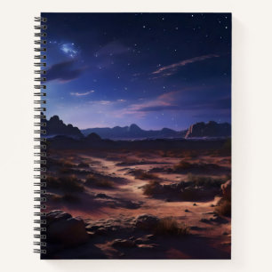 Night at Desert Notebook