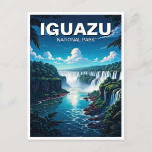 Night at Iguazu National Park Argentina Postcard