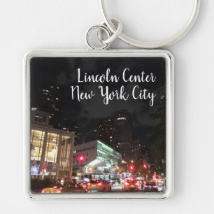 Night at Lincoln Centre NYC New York Photography Key Ring