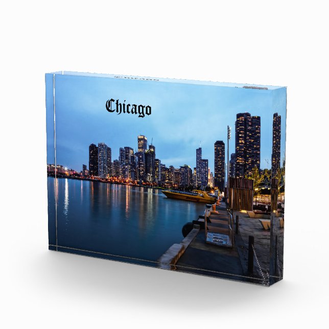 Night At Navy Pier Photo Block (Right)