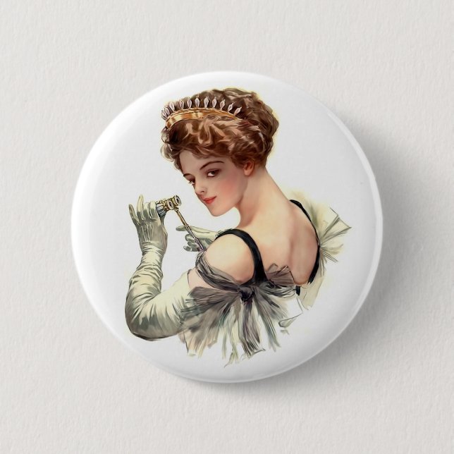 Night at the Opera 6 Cm Round Badge (Front)