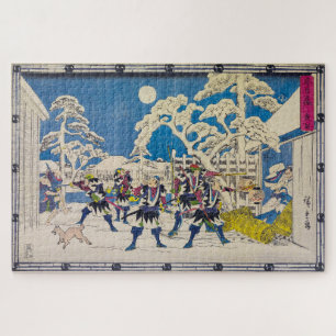 Night Attack   Utagawa Hiroshige   Jigsaw Puzzle