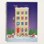 Night Before Christmas Calendar and Planner<br><div class="desc">Make Christmas plans with this handy organiser. The covers feature a lively contemporary image of Santa's home at the North Pole. He prepares for his Christmas journey assisted by reindeer,  elves and a cat.</div>