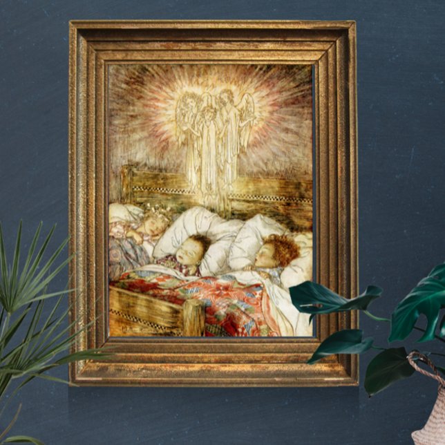 Night Before Christmas Children in Bed Poster (Creator Uploaded)