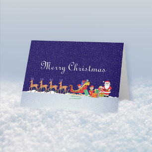 Night Before Christmas Holiday Card