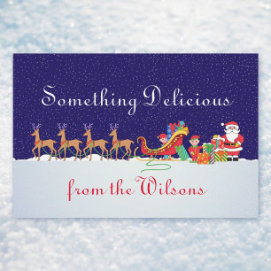 Night Before Christmas Label