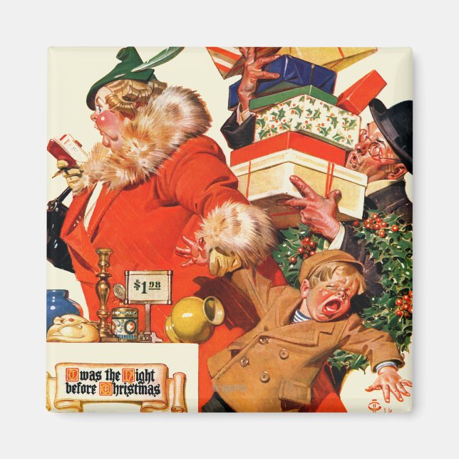 Night before Christmas Magnet (Front)