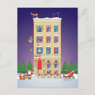 Night Before Christmas Postcard