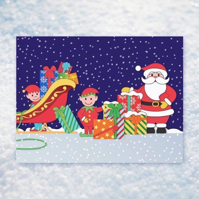 Night Before Christmas Postcard (Creator Uploaded)