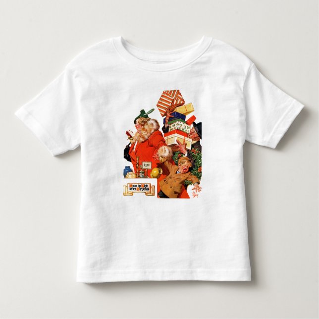 Night before Christmas Toddler T-Shirt (Front)