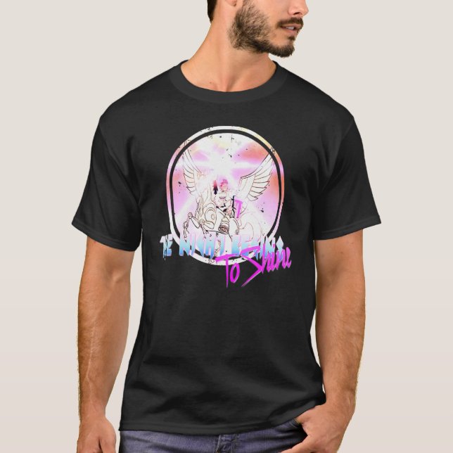 Night Begins To Shines T-Shirt (Front)
