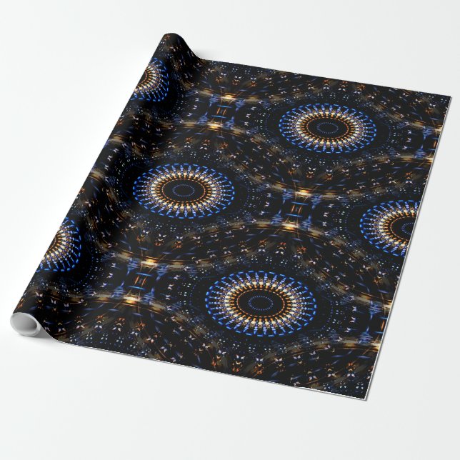 Night Bikes..... Wrapping Paper (Unrolled)
