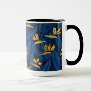 Night bird of paradise garden 2 mug
