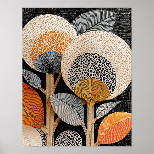 Night Bloom #6 - 4x5 Digital Download Poster (Front)