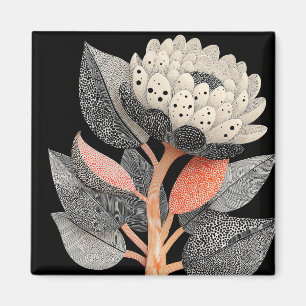 Night Bloom on the Red Planet #3 Magnet