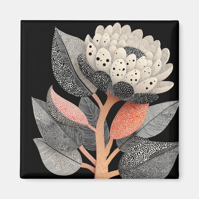 Night Bloom on the Red Planet #3 Magnet (Front)