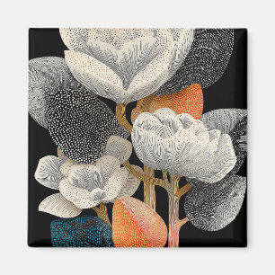 Night Bloom on the Red Planet #4 Magnet