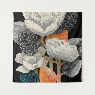 Night Bloom on the Red Planet #4 Tapestry