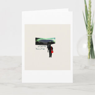 Night Boats Arabic Quote and Skyline Card