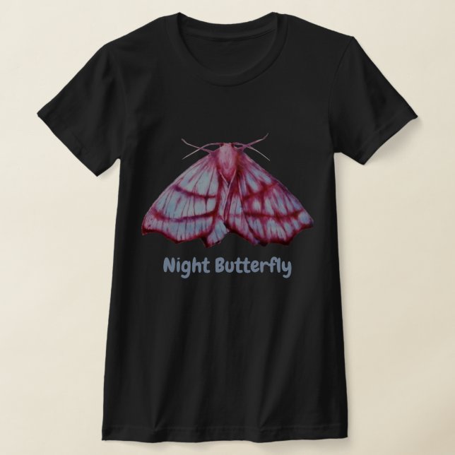 Night Butterfly shirt (Laydown)
