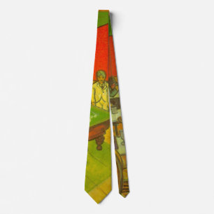 Night Cafe by Vincent van Gogh Tie