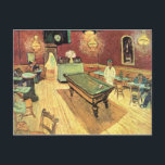 Night Cafe on Place Lamartine in Arles by van Gogh Postcard<br><div class="desc">This painting titled, Night Cafe on Place Lamartine in Arles is made by the famous artist, Vincent van Gogh. About Vincent van Gogh Vincent van Gogh saw colour as the chief symbol of expression. There is a reason his art connects with the viewers, because van Gogh was determined to give...</div>