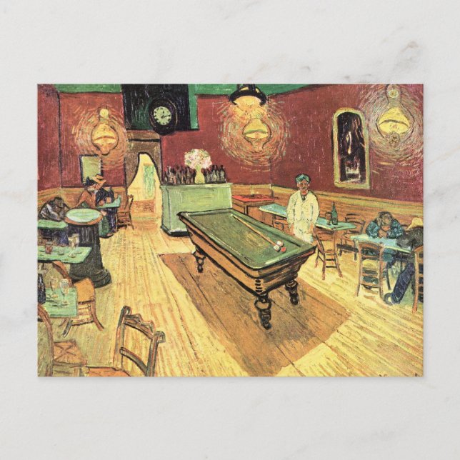 Night Cafe, Place Lamartine by Vincent van Gogh Postcard (Front)