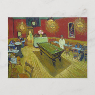 Night Cafe Place Lamartine, Vincent van Gogh Postcard