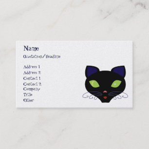 Night Cat Business Card