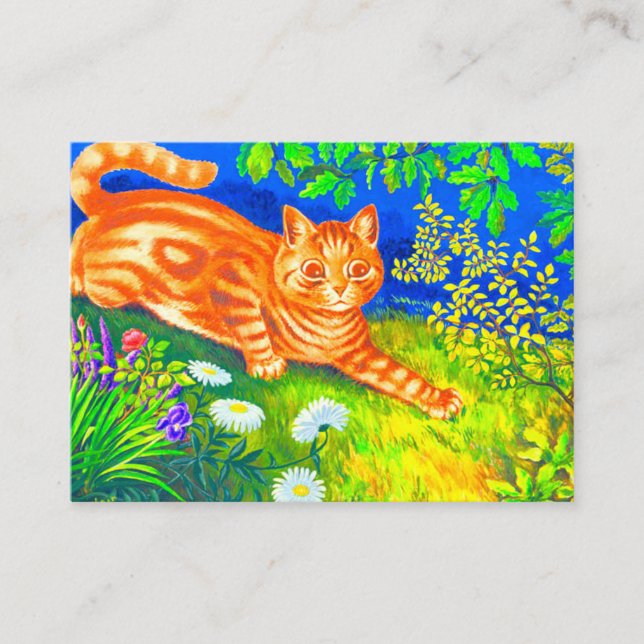 Night Cat Enclosure Card (Front)