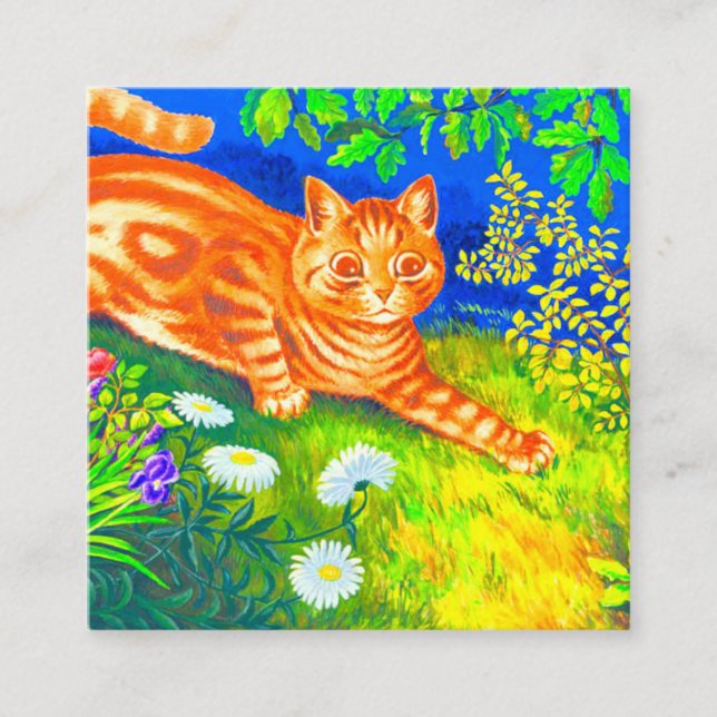 Night Cat Enclosure Card (Front)