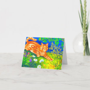 Night Cat Invitation