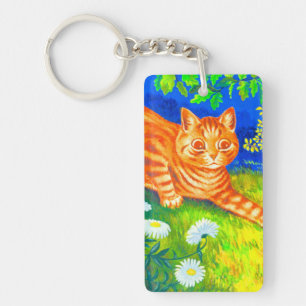 Night Cat Key Ring