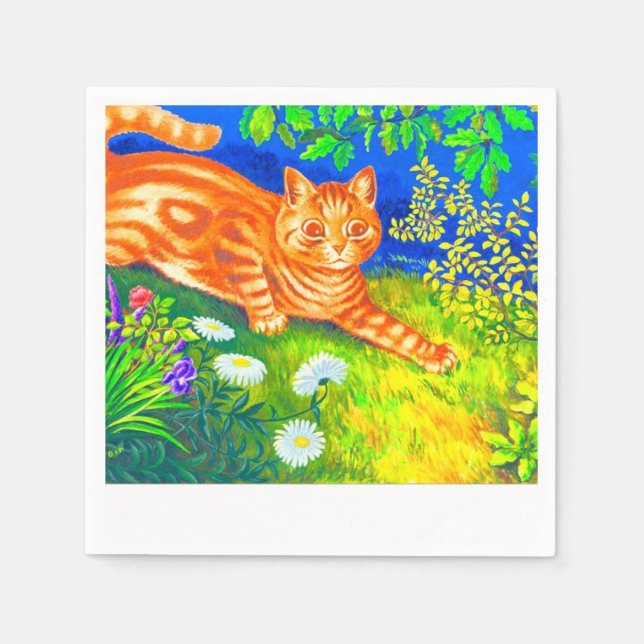 Night Cat Napkin (Front)