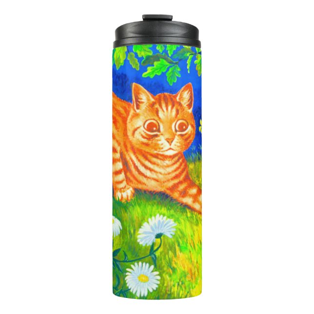 Night Cat Thermal Tumbler (Front)