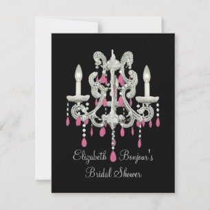 Night Chandelier ~ Invitations