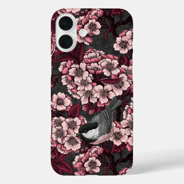 Night cherry garden Case-Mate iPhone case (Back)