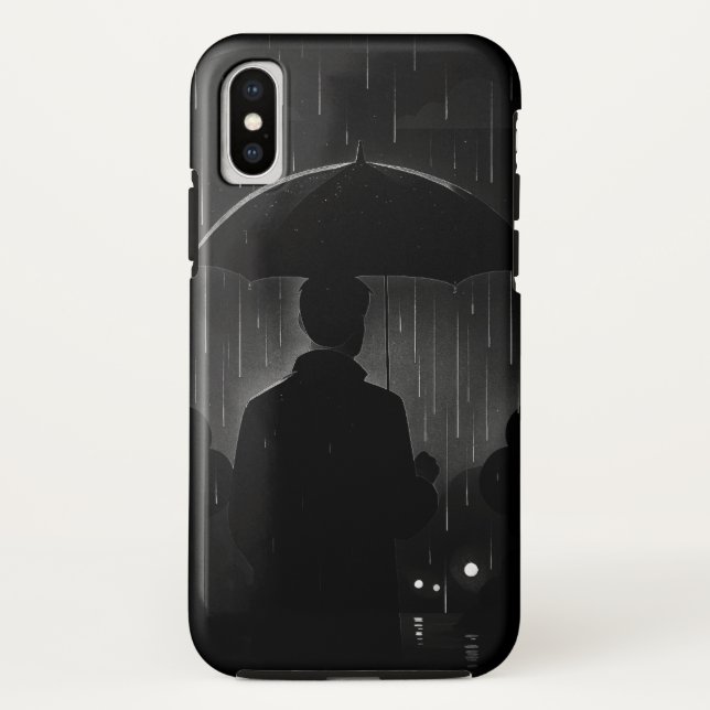 Night City Skyline Case-Mate iPhone Case (Back)