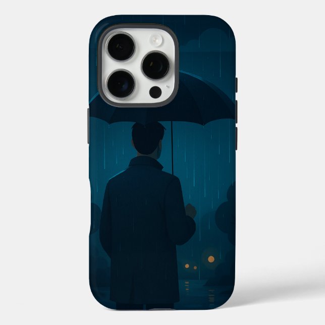 Night City Skyline Case-Mate iPhone Case (Back)