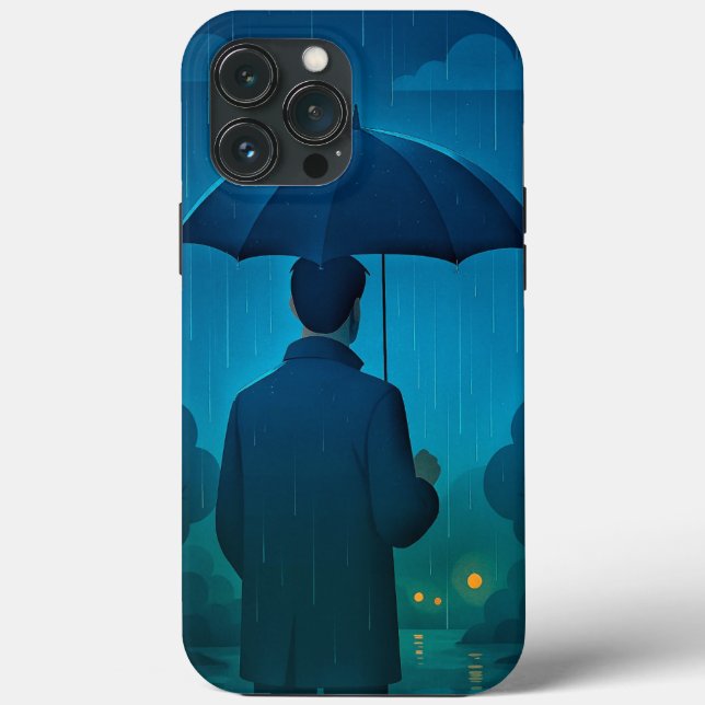 Night City Skyline Case-Mate iPhone Case (Back)