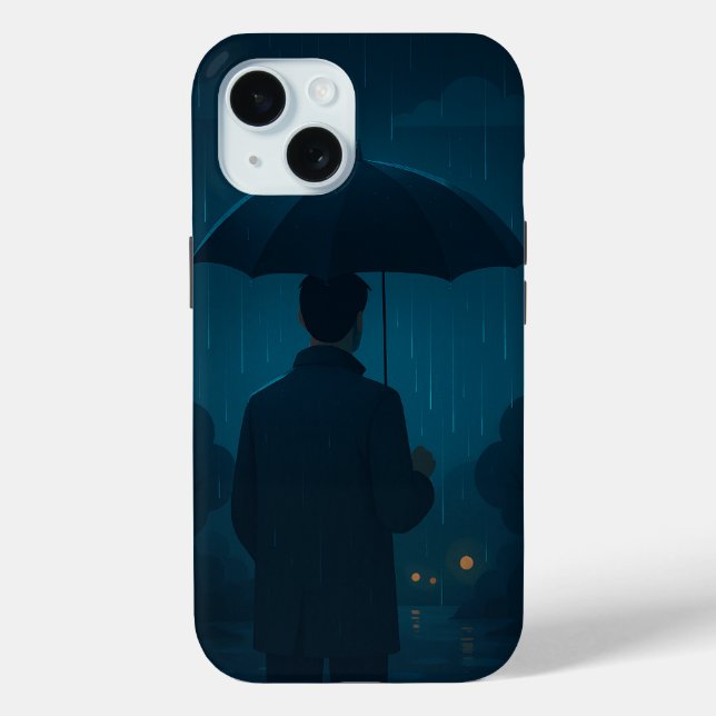 Night City Skyline Case-Mate iPhone Case (Back)