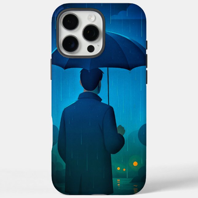 Night City Skyline Case-Mate iPhone Case (Back)