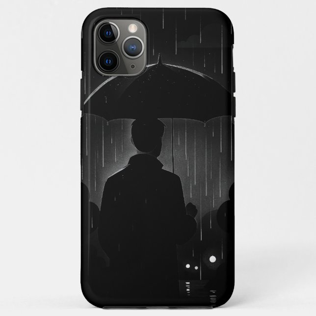 Night City Skyline Case-Mate iPhone Case (Back)