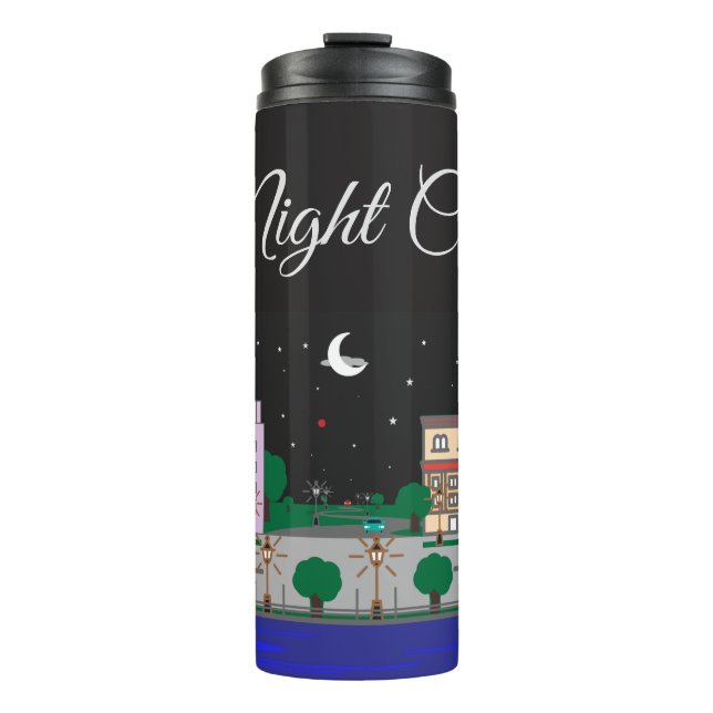 Night City Thermal Tumbler (Front)